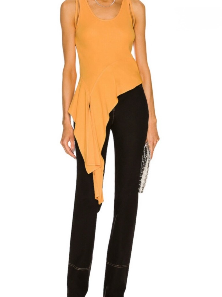 Helmut Lang Asymmetrical Tank Top